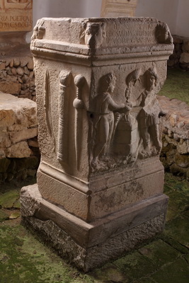 Frontal and left side of Ptuj altar