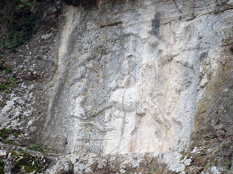 Tauroctony relief of Bourg-Saint-Andéol