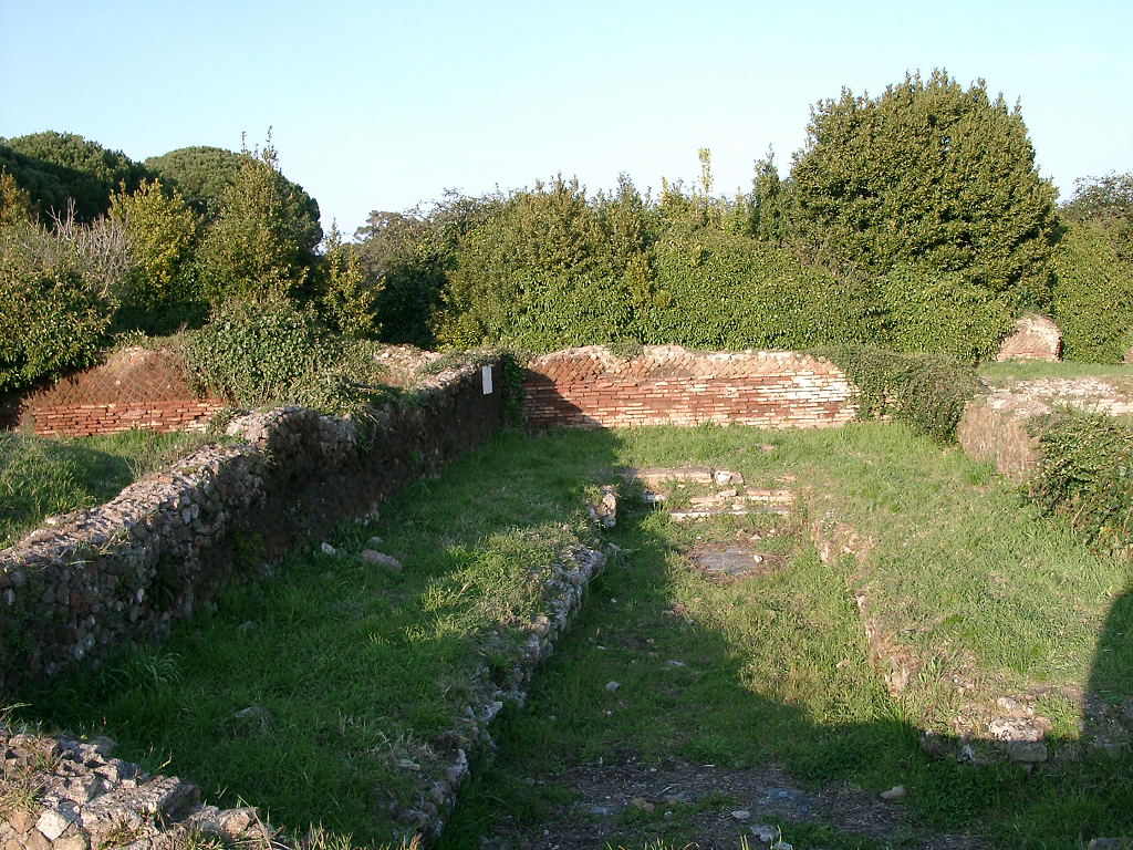 The Mithras's shrine seen from the west.