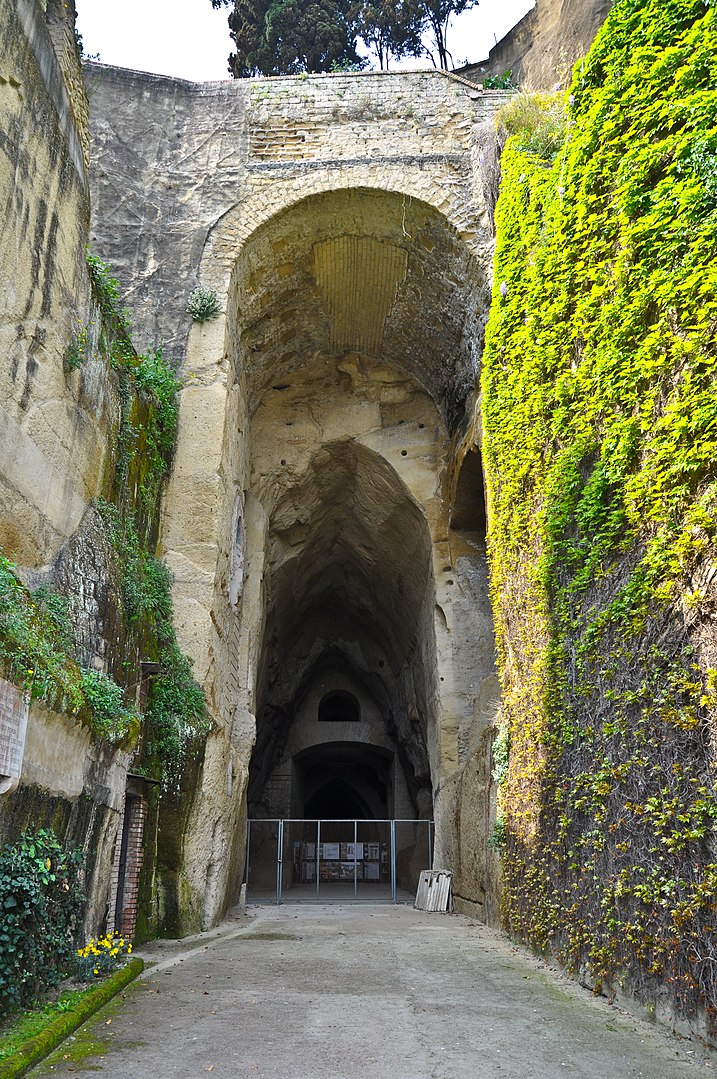 Entrance to the Crypta Neapolitana.