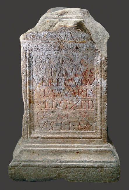 Altar of Flavius Verecundus from Carnuntum