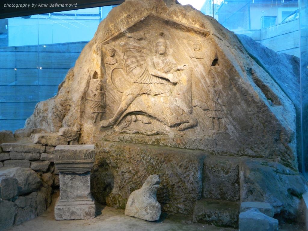 Remains of the Jajački Mithras altar