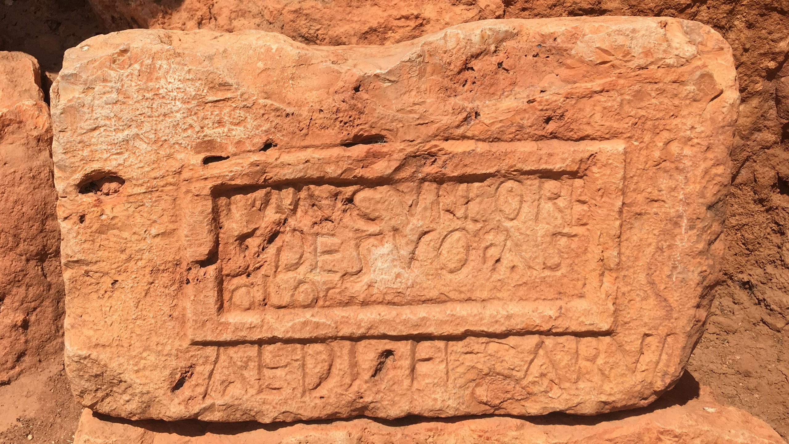 Inscription at the Mithraeum of Tiddis