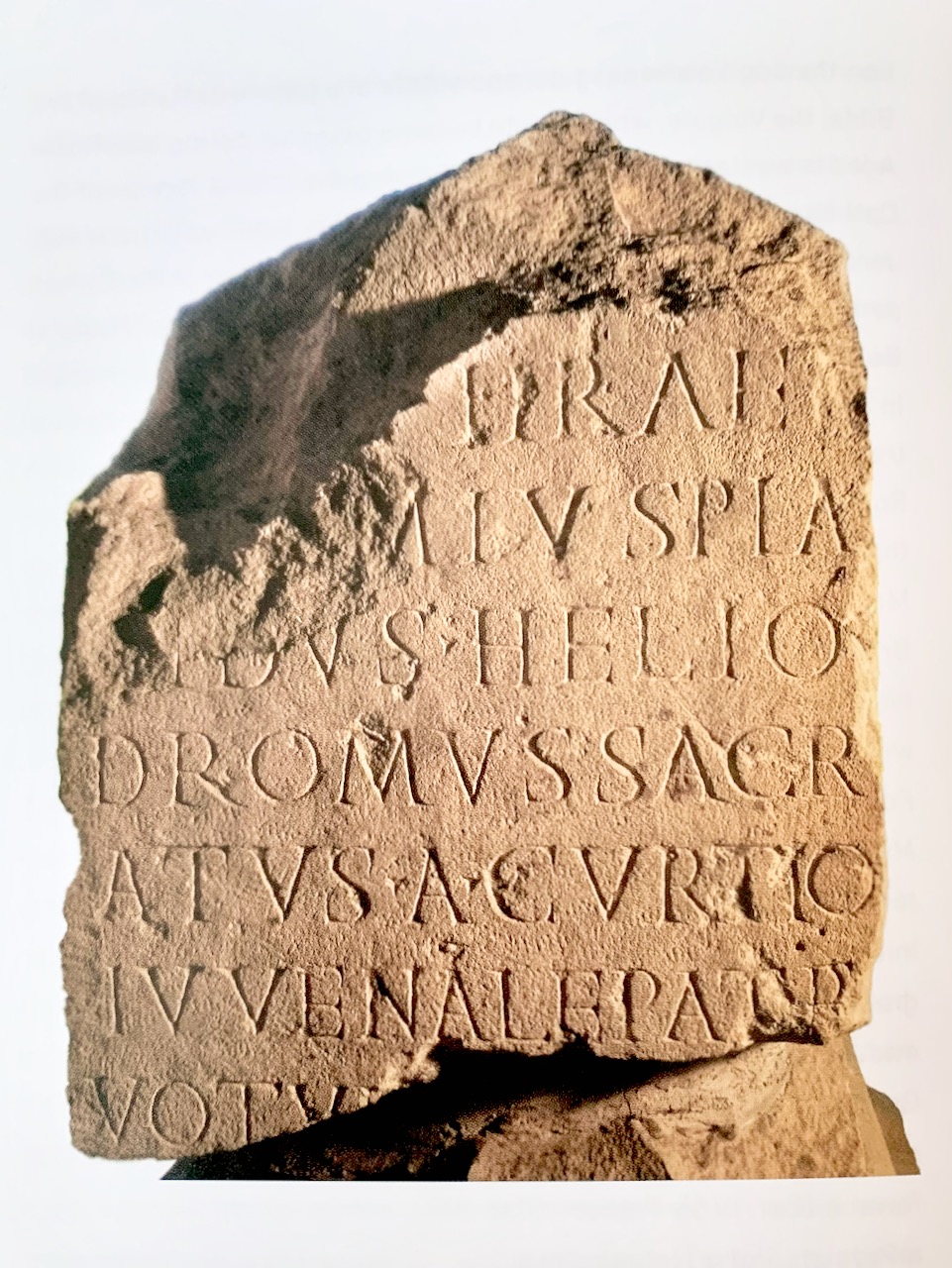 Mithraic inscription from Cerveteri