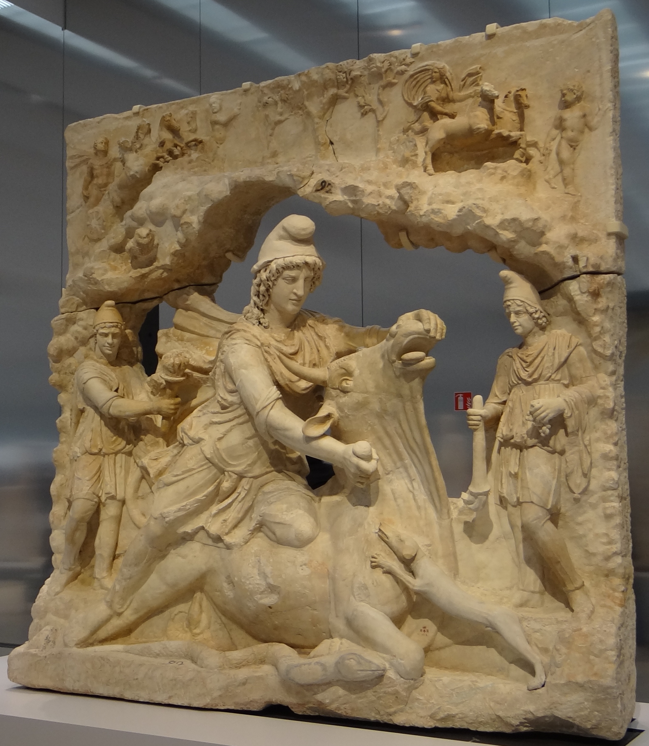 Mithras killing the bull (c. 150 CE; Louvre-Lens)