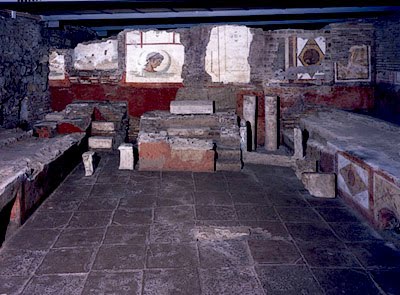 General view of the mithraeum