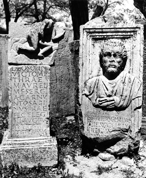 Altar of Marcus Aurelius Sabinus (left)