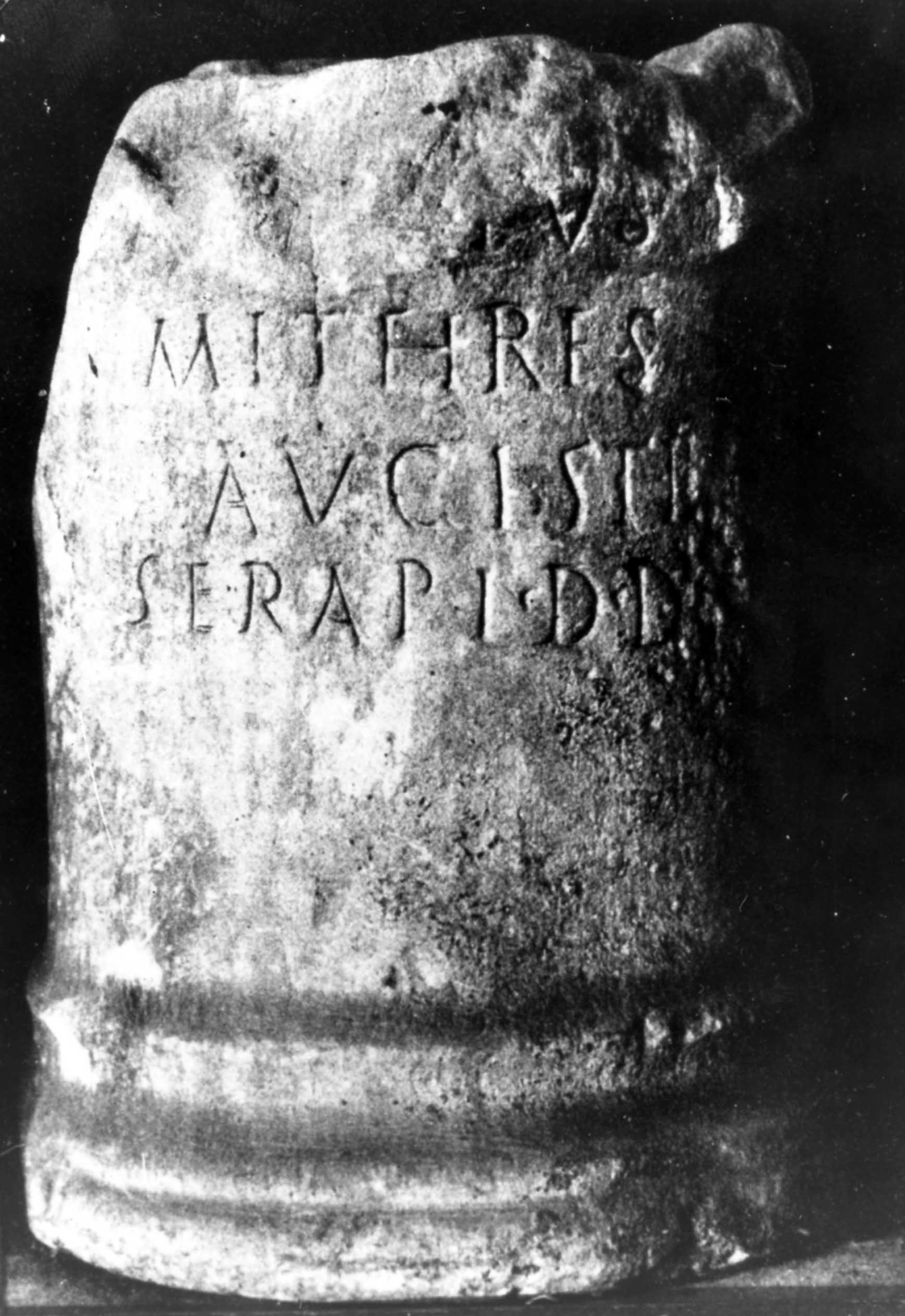 Inscription of Aurelius Mithres
