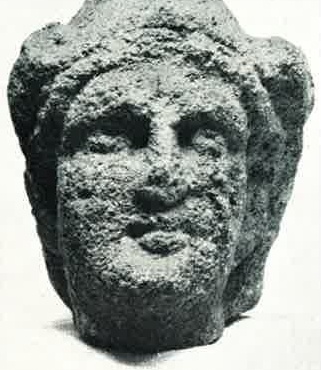 Torchbearer head from Heddernheim.