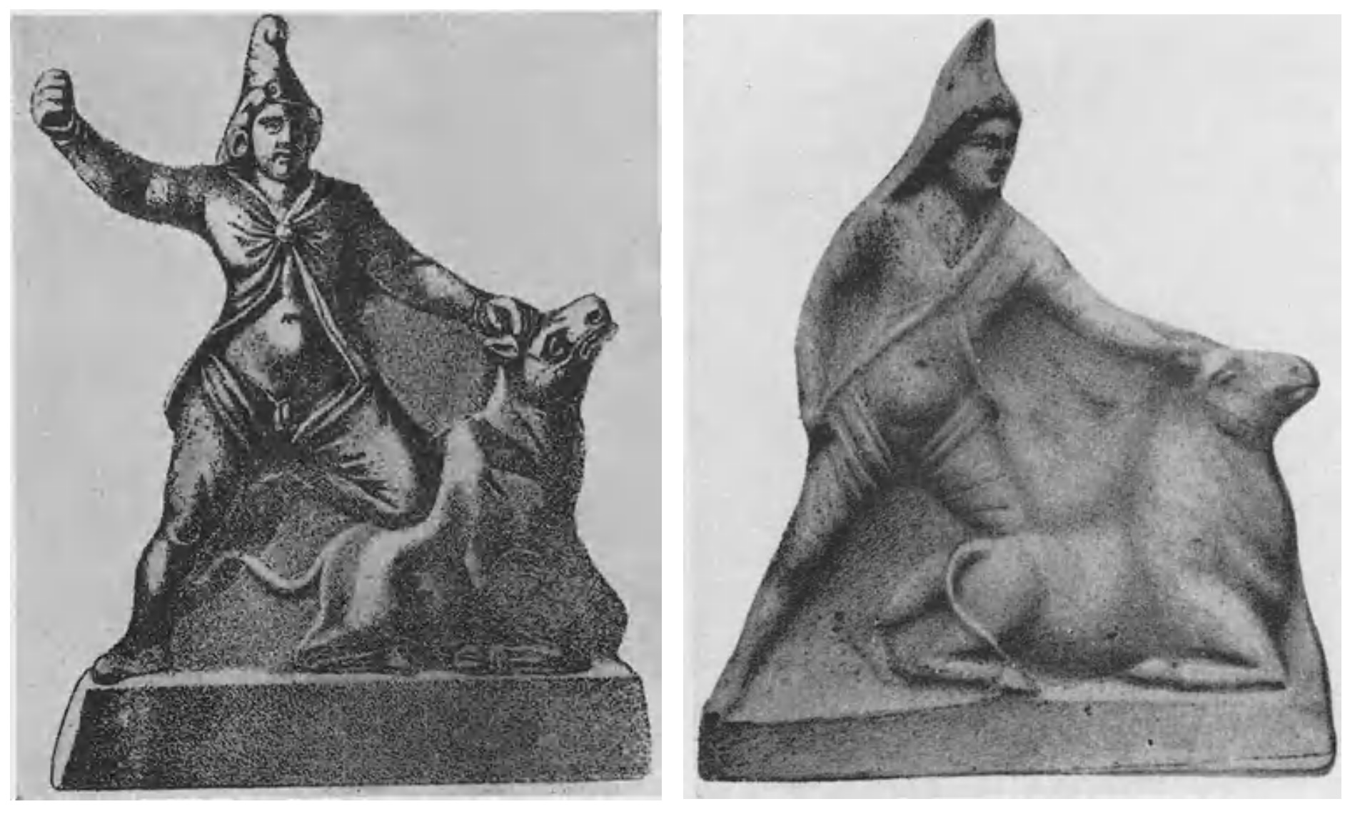 Two Mithras-Attis terracotta from CIMRM