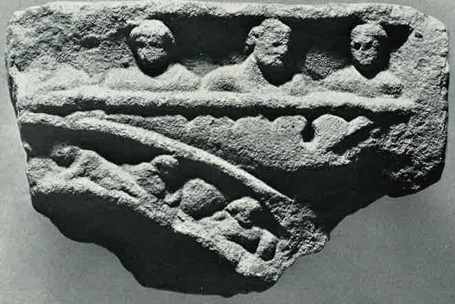Four-deity relief from Dieburg