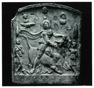 Tauroctony relief of uncertain Dacian origin