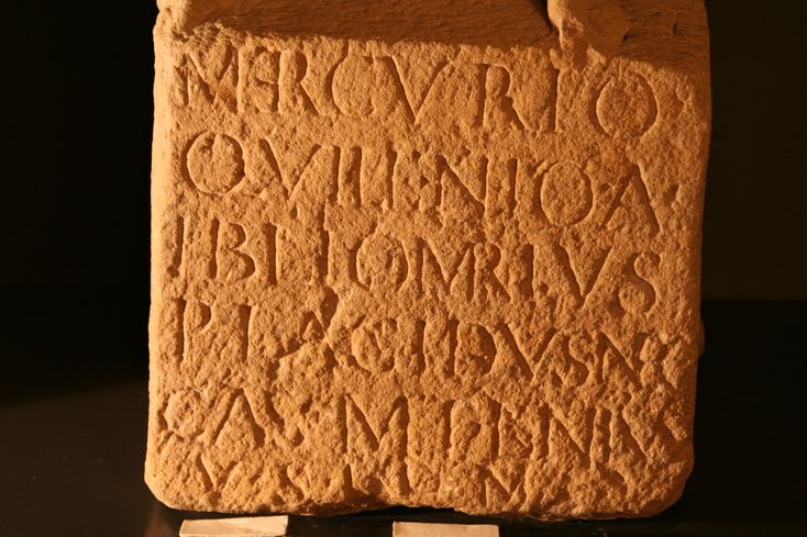Mercury of Groß-Gerau, inscription.