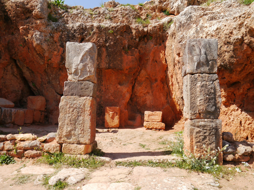Entrance to the Mithraeum of Tiddis