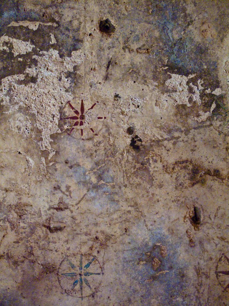 Estrellas de la bóveda del Mitreo de Santa Maria Capua Vetere