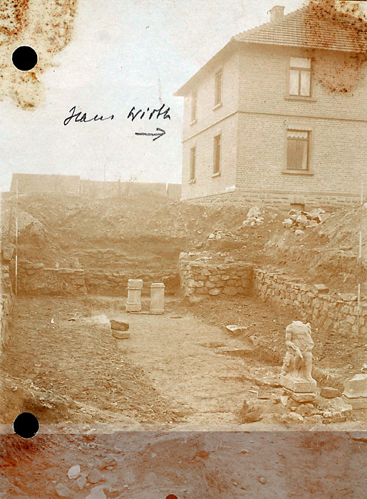 Excavation by the Reichs-Limeskommission 1903