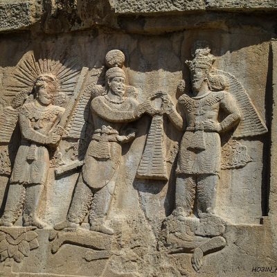 Relief of Mithras, Shapur II and Ardashir II
