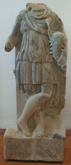 Cautopates of Sarmizegetusa with scorpion