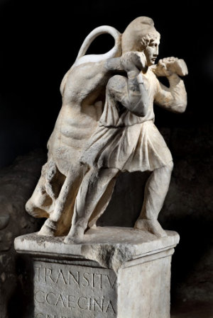 Mithras taurophorus of Ptuj