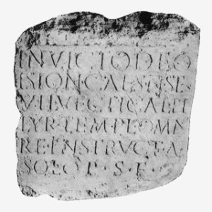 Inscription of Ision from Guberevac