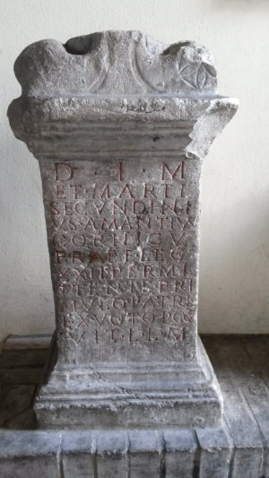 Altar to Mithras and Mars from Mainz