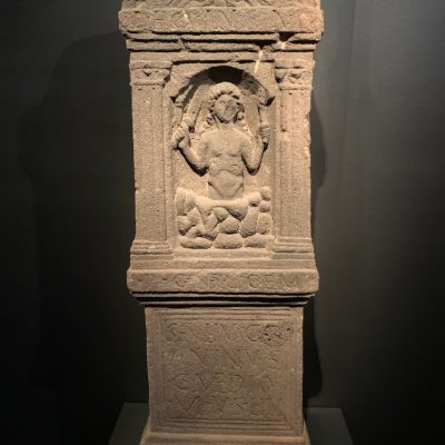 Altar with Mithras rock-birth of Nida