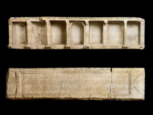 Inscription of Olympus to his grandfather