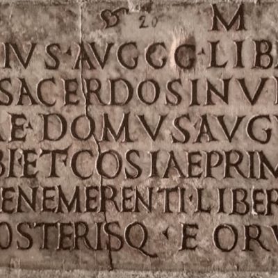 Funerary plaque of Septimius Archelaus