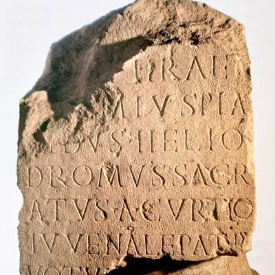 Heliodromus inscription of Cerveteri
