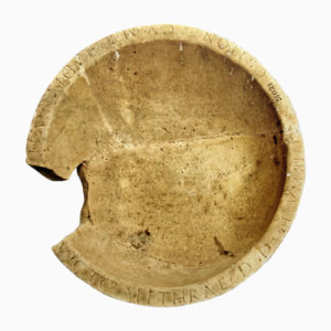 Basin from Mitreo della Planta Pedis
