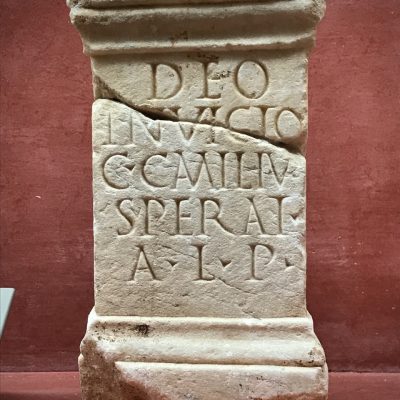 Altar by Caius Aemilius Superaius of Merida