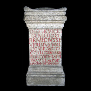 Altar of Firmidius Severinus from Geneva