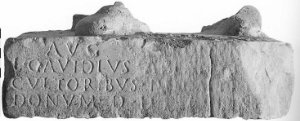 Inscribed statue base from Stabiae