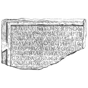 Tabula ansata of Lucius from Bremenium