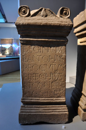 Altar of Carrawburgh by Antonius Proculus