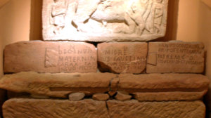 Inscription of Corax Materninius Faustinus from Gimmeldingen