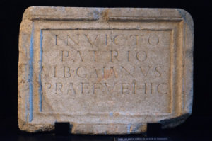 Plaque of Milan by Ulbius Gaianus