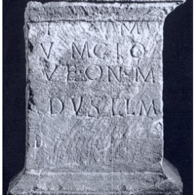 Altar from Künzing by Valerius Magio