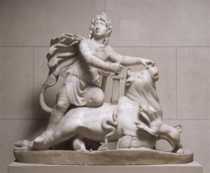 Taurcotony sculpture from Sidon