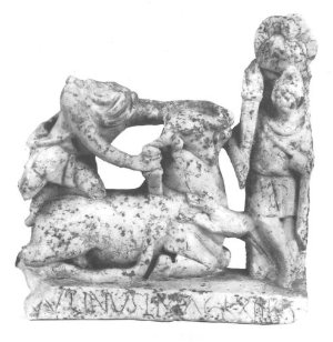 Tauroctony of Ulpius Linus from Apulum