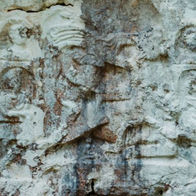 Rock-cut tauroctony relief from Rožanec