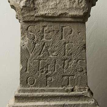 Altar to Cautes by Septimius Valentinus