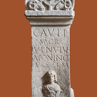 Altar to Cautes by Venulus from Ptuj