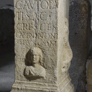 Altar to Cautopates by Cresces from Ptuj