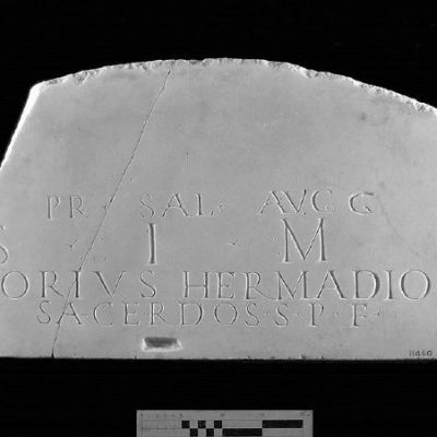 Dedication of Florius Hermadio from Ostia