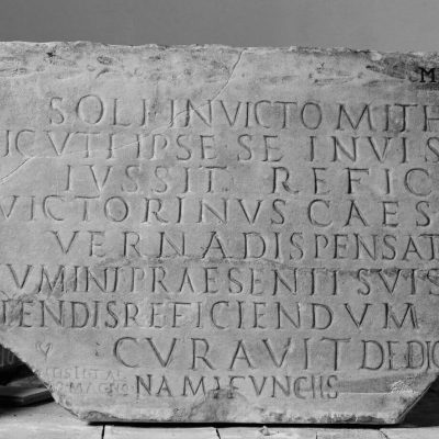 Inscription of Victorinus from Tibur