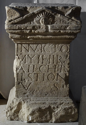 Altar of Chrestion from Alba Iulia