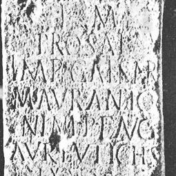 Altar by Aurelius Eutyches from Siscia