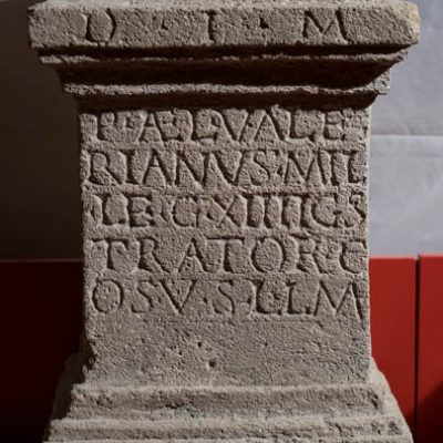 Altar of Aelius Valerianus from Illmitz