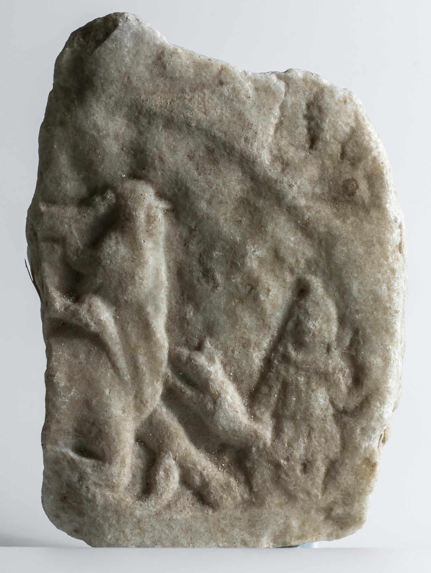 Fragmentary tauroctony from Viminacium.